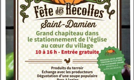Neuvième édition de la Fête des Récoltes de St-Damien