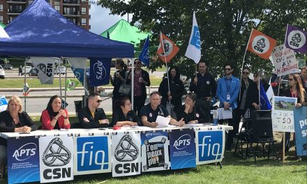 CISSS de Lanaudière : front commun syndical contre le TSO et la surcharge de travail