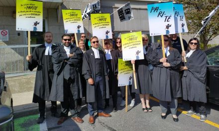 Demi-journée de grève des avocats de l’aide juridique
