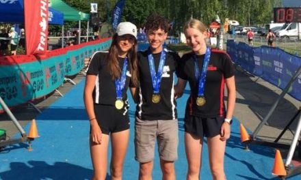 Triplé historique aux championnats provinciaux de Triathlon à Magog
