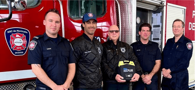 Une vie sauvée grâce à l’intervention des pompiers de la MRC de Montcalm