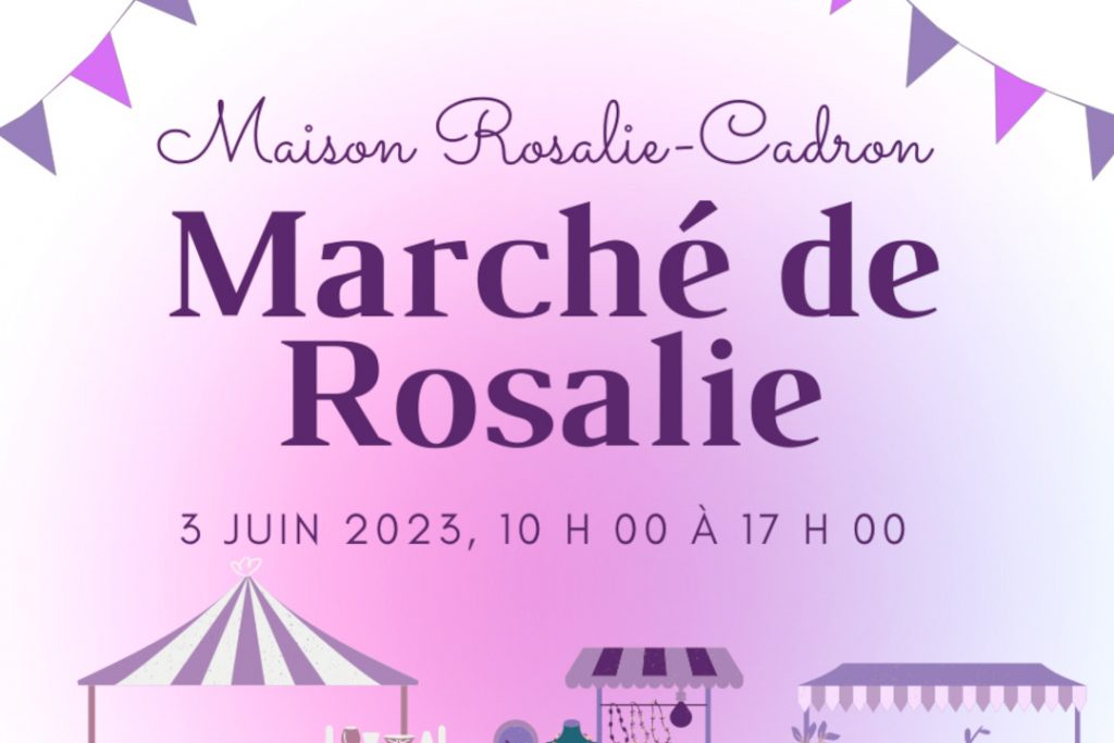 Première édition du Marché de Rosalie