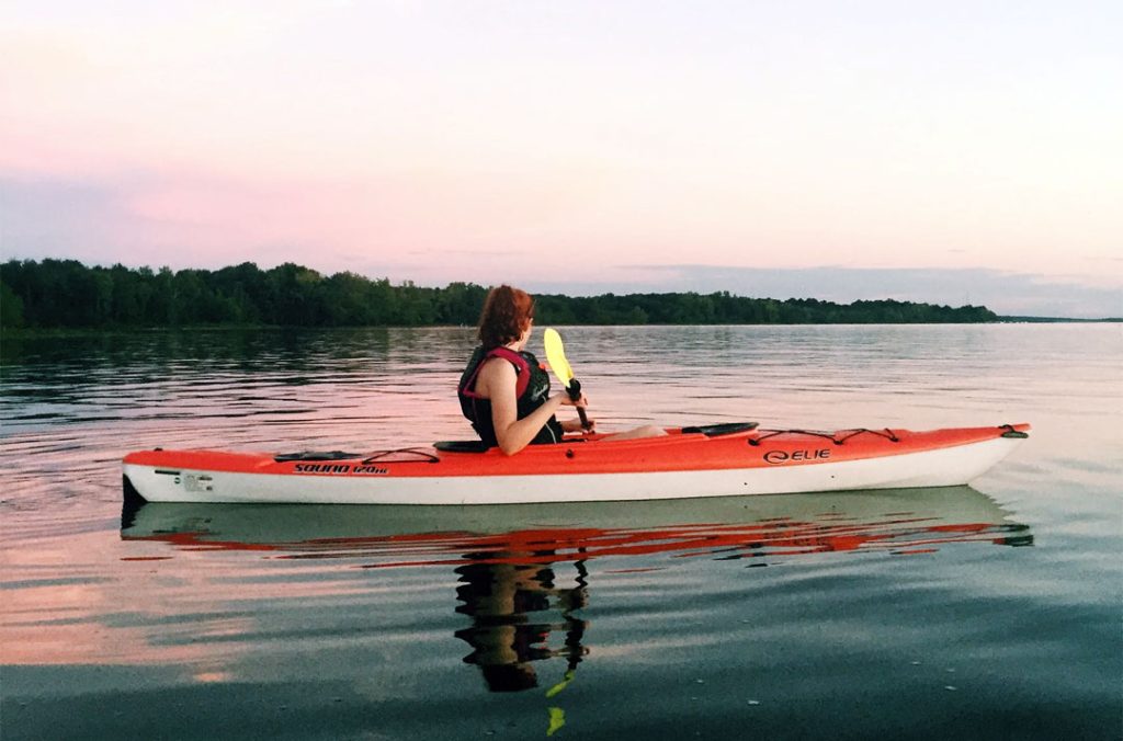 Kayak à Saint-Gabriel-de-Brandon