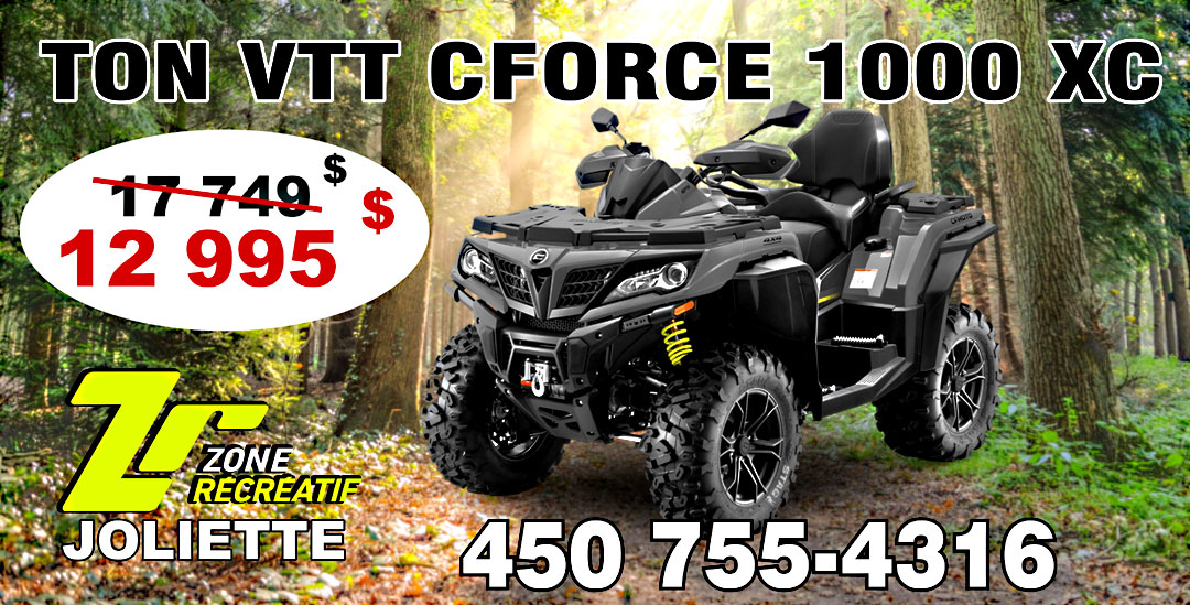 Super Spécial CFMOTO CFORCE 1000